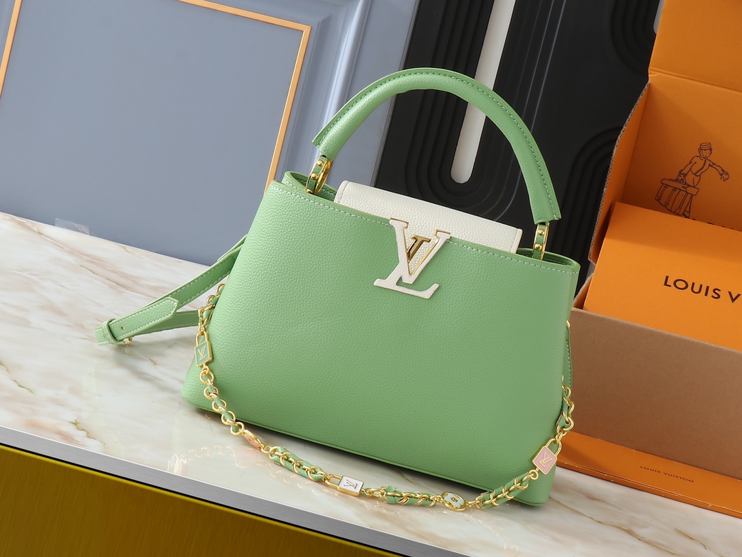 Louis Vuitton LV Classic Handbag Premium Canvas Model M28392 Shoulder Strap Special Occasion Premium Quality